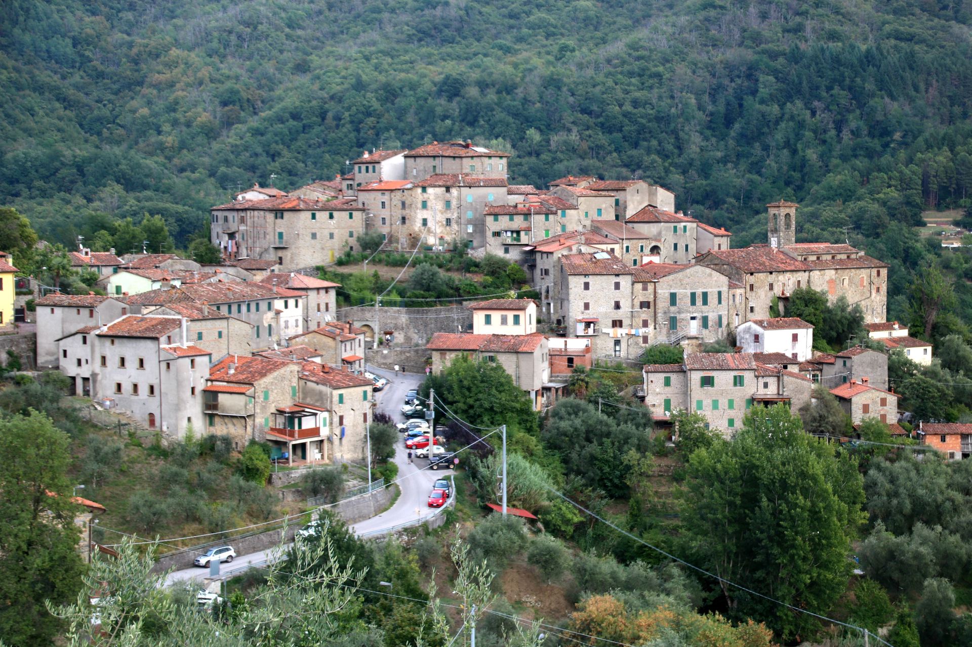 Panorama di Castelvecchio di Pescia